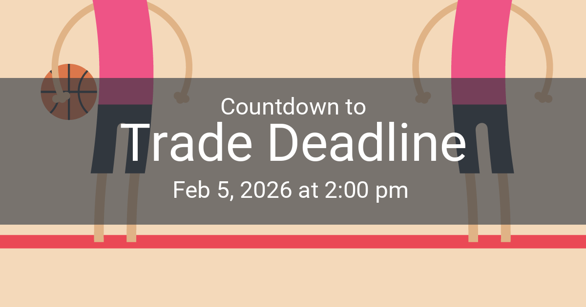 2026 Trade Deadline Megathread
