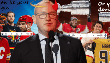 IT'S GAME DAY!!! Today we're up against our old nemesis, BAD TRELIVING, and the TORONTO MAPLE QUEEFS!!! GO FLAMES!!!