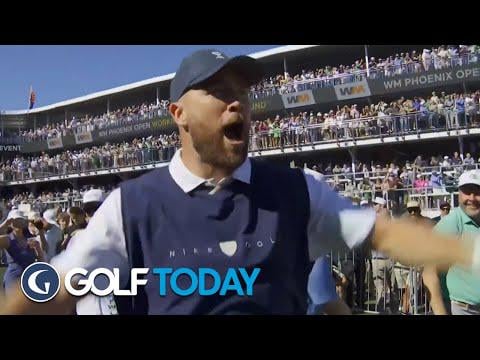 Travis Kelce nearly aces 16th at rowdy Scottsdale