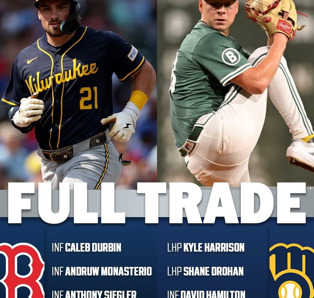 Boston Red Sox and the Milwaukee Brewers made a trade