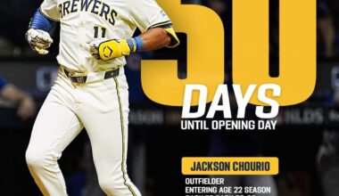 50 Days Until Opening Day