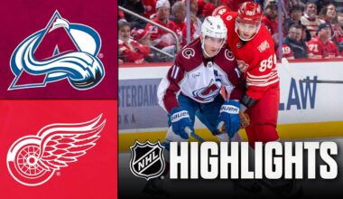 Avalanche vs. Red Wings | NHL Highlights | January 31, 2026