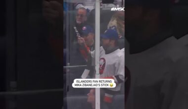 Mika Zibanejad 🤝 Islanders Fans
