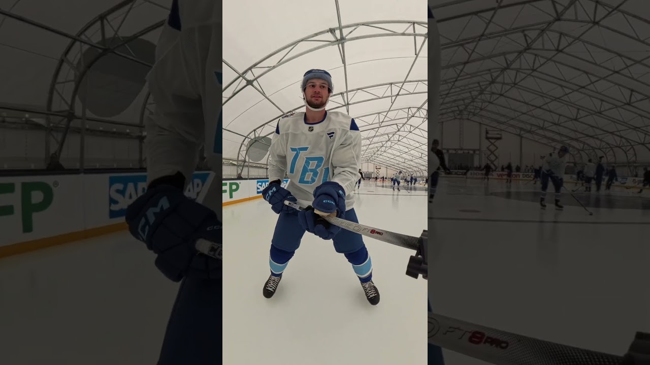 From the Stick 👀 | Cirelli’s First Skate at the Stadium Series