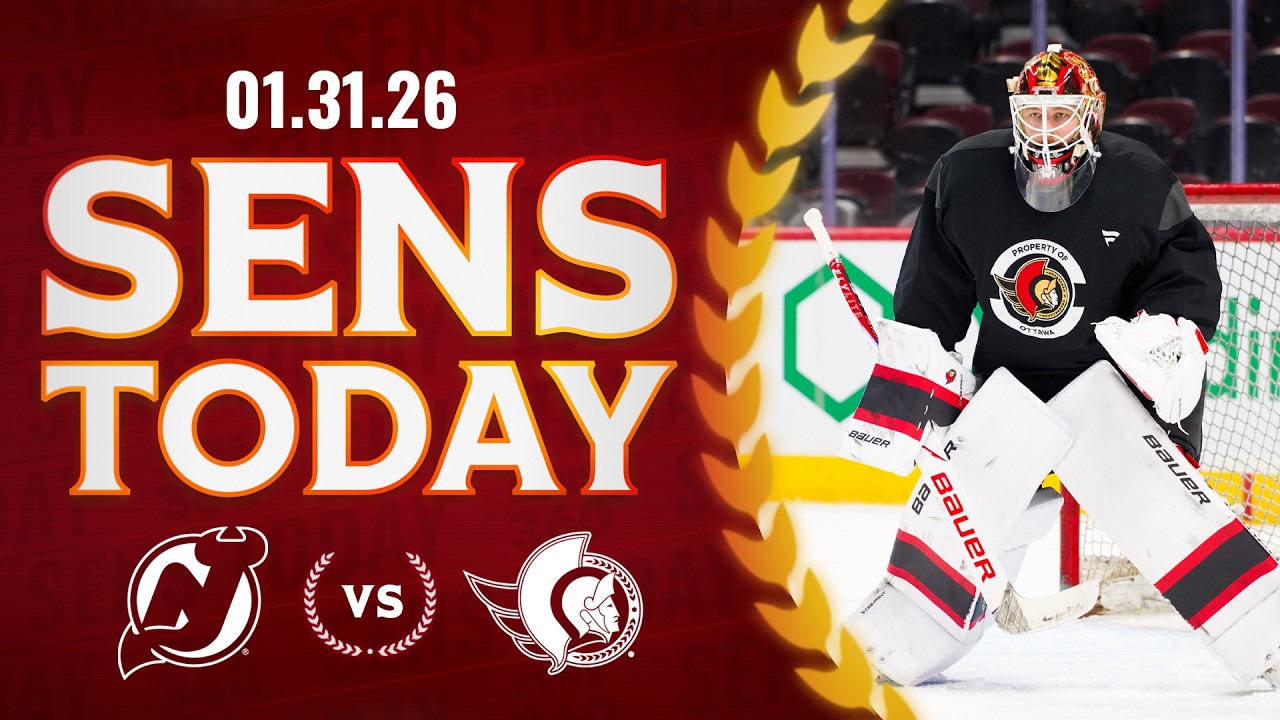 Sens Today: Linus Ullmark Returns