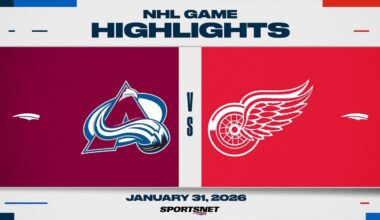 NHL Highlights | Avalanche vs. Red Wings - January 31, 2026