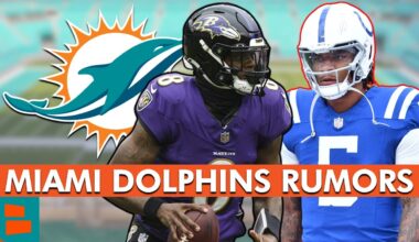 Miami Dolphins Rumors On Lamar Jackson, Anthony Richardson & QB Draft Targets | Q&A