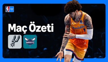 San Antonio Spurs - Charlotte Hornets | Maç Özeti | NBA | Prime Video Türkiye