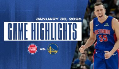 Detroit Pistons Beat Golden State Warriors | Game Highlights | 01.30.26