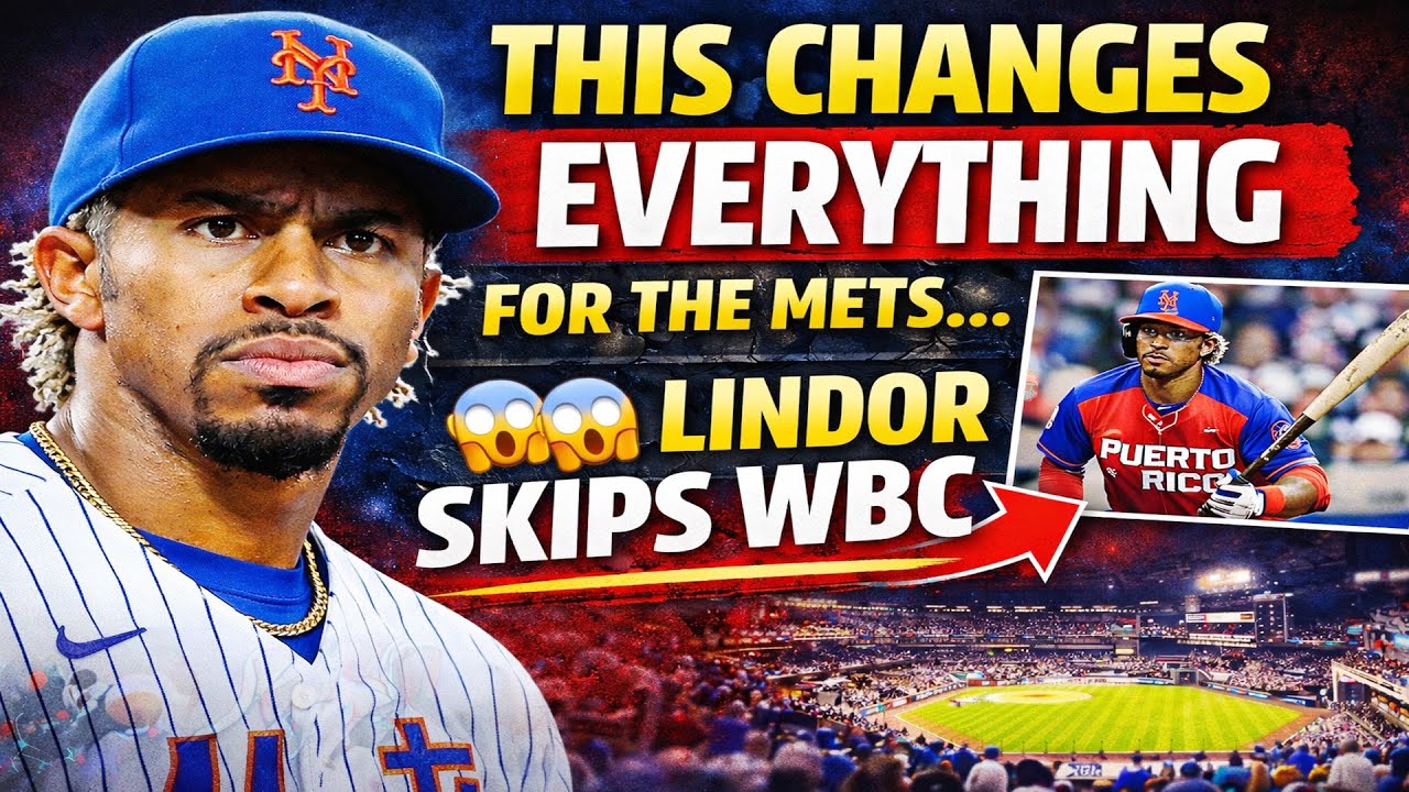 This Changes EVERYTHING for the Mets… Lindor Skips WBC