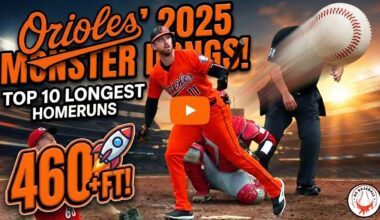 Baltimore Orioles | The Longest Home Runs of 2025
