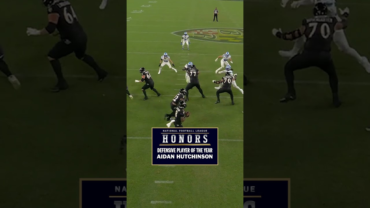 NFL HONORS DPOY FINALISTS: Aidan Hutchinson! 🦁