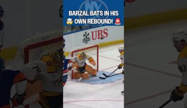 BATTED IN his own rebound! 😮‍💨