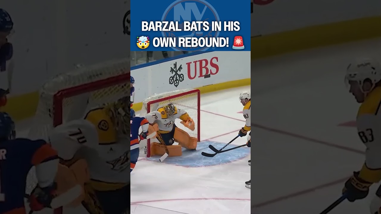 BATTED IN his own rebound! 😮‍💨