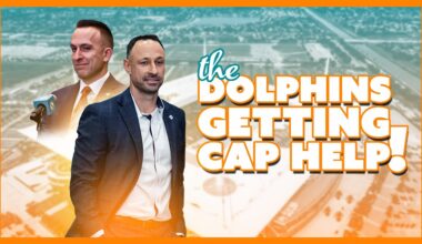 The Miami Dolphins Get Some Cap Relief! More Coaches Added!