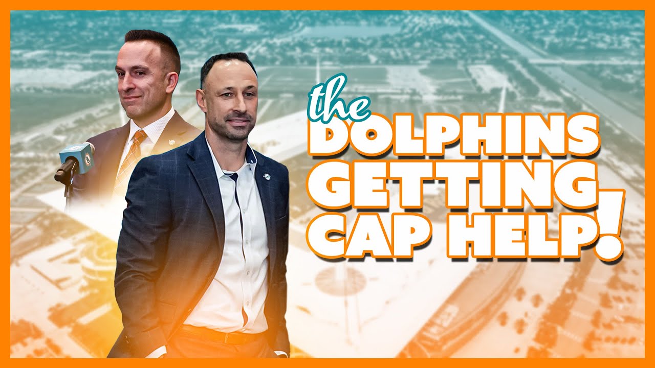 The Miami Dolphins Get Some Cap Relief! More Coaches Added!