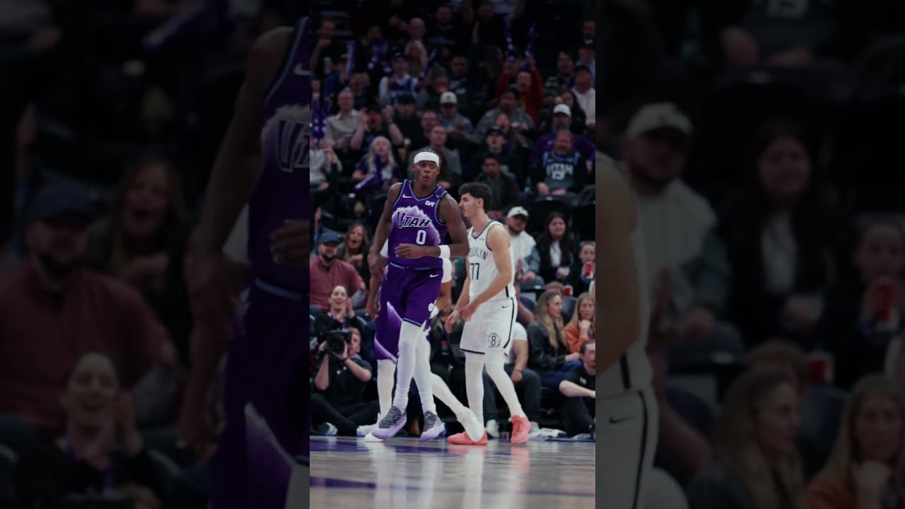 "OHHH, BOY!" 😮 Courtside angle of Ace's jam