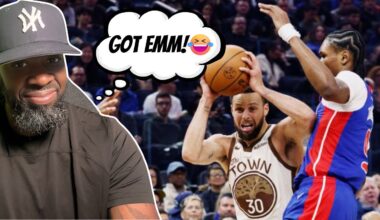 CADEEEEE! Pistons vs Warriors Game Highlights 1/30 (REACTION)