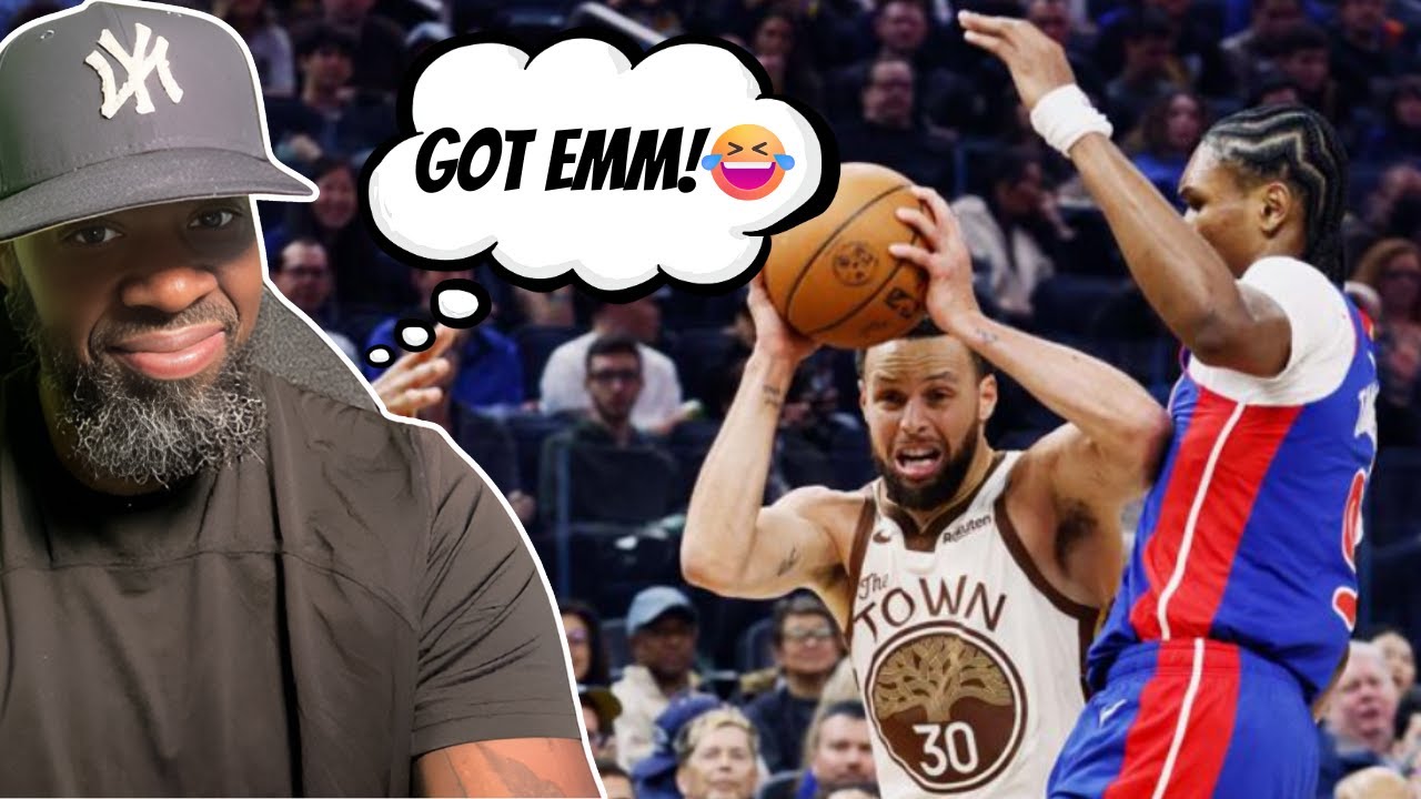 CADEEEEE! Pistons vs Warriors Game Highlights 1/30 (REACTION)