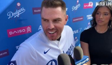 DodgerFest: Freddie Freeman Loves New Additions and Says Dodgers Culture Is “Special”