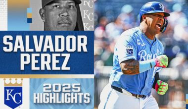 Salvador Perez hit his 300th home run with the Royals in 2025! (Full season highlights) 👑