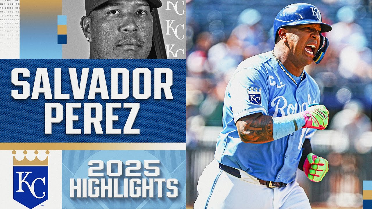 Salvador Perez hit his 300th home run with the Royals in 2025! (Full season highlights) 👑