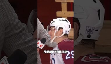 MacKinnon COOKS Erik Johnson 😂