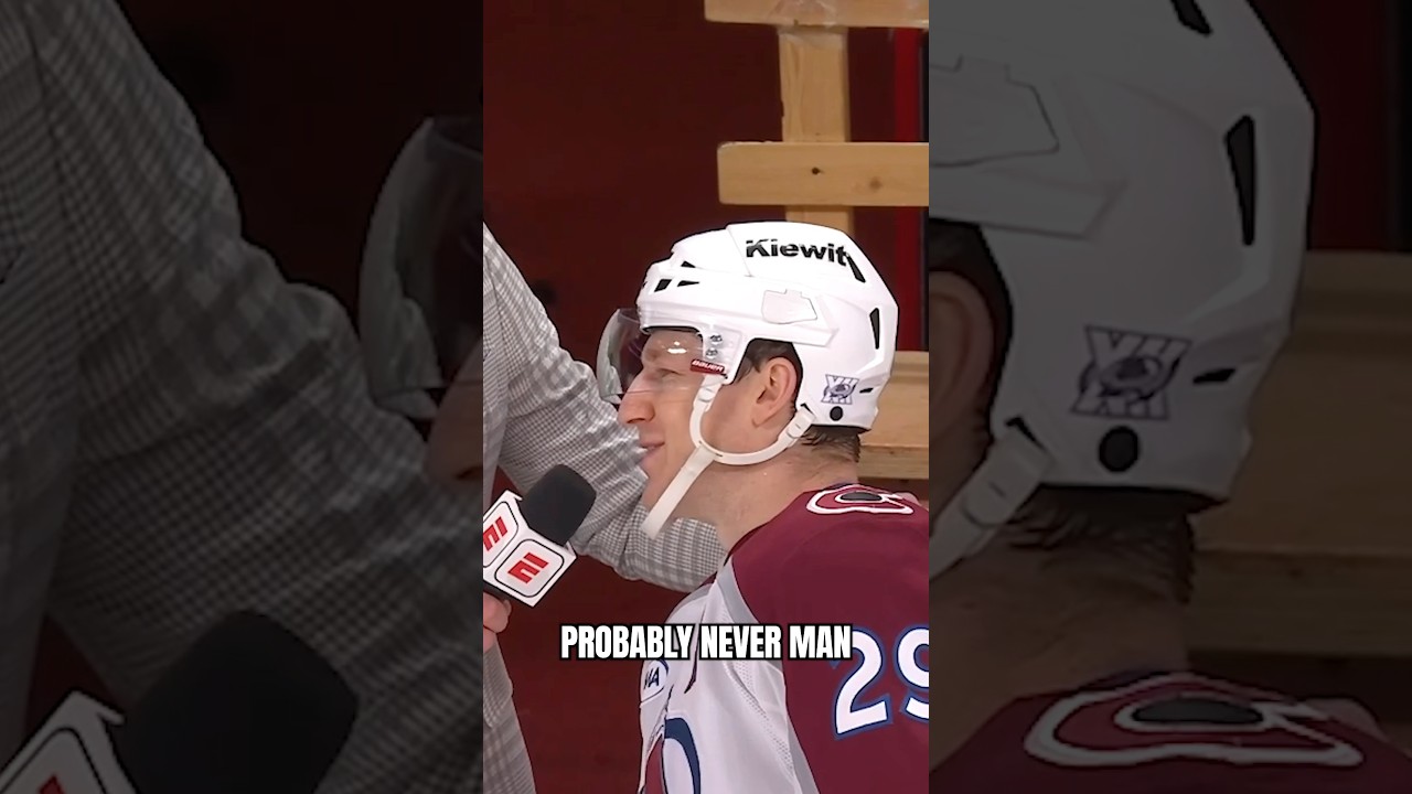 MacKinnon COOKS Erik Johnson 😂