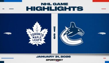 NHL Highlights | Maple Leafs vs. Canucks - January 31, 2026