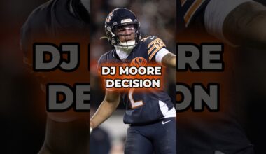 The Bears Have To Make A Decision On DJ Moore #shorts #bears #nfl