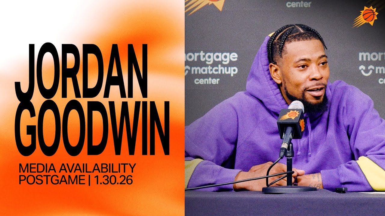 Jordan Goodwin Postgame Media Availability | Phoenix Suns vs Cleveland Cavaliers 1-30-26