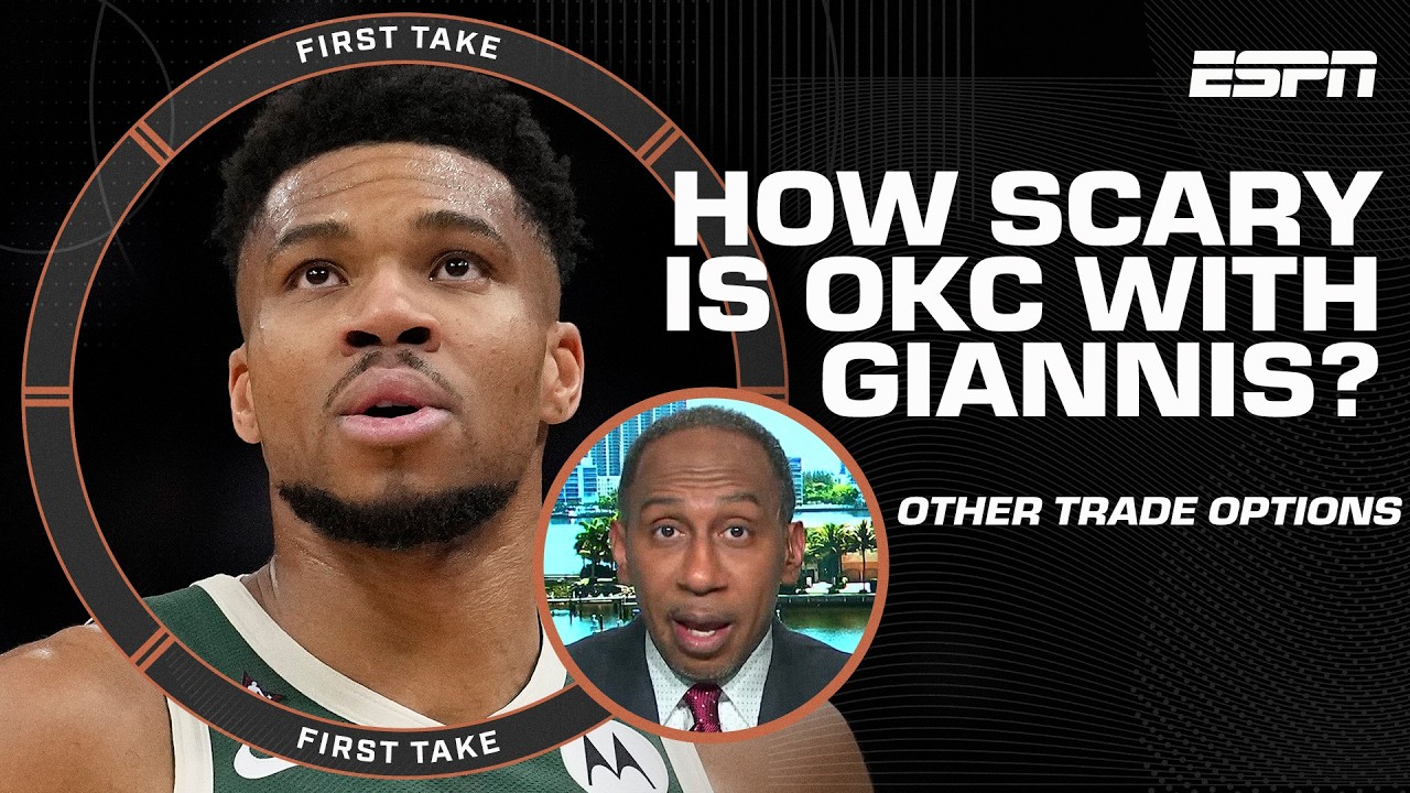 Stephen A. on the team with the MOST assets to trade for Giannis ‘It’s the OKC Thunder’ | First Take