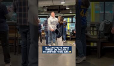 These reactions are amazing 😂 #Mariners #mlb #baseball #calraleigh