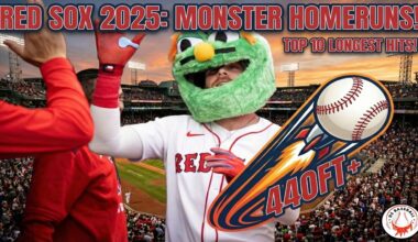 Boston Red Sox | The Longest Home Runs of 2025