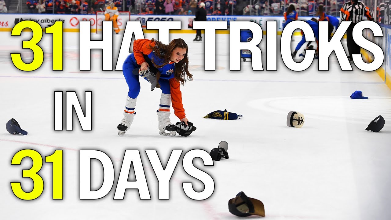 NHL RECORD 31 hat tricks in ONE MONTH!