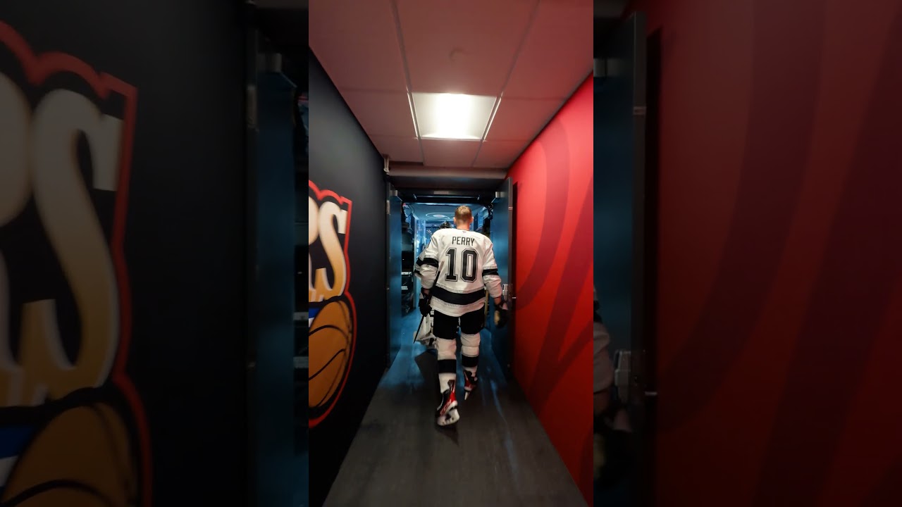 Take the ice with Corey Perry ‼️  #lakings #hockey #gokingsgo #nhl