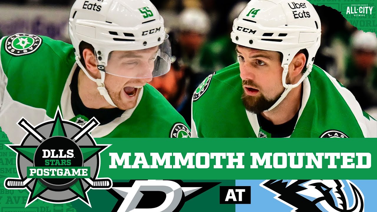 Stars Beat Mammoth 3-2, Sweep 3-Game Road Trip | DLLS STARS POSTGAME