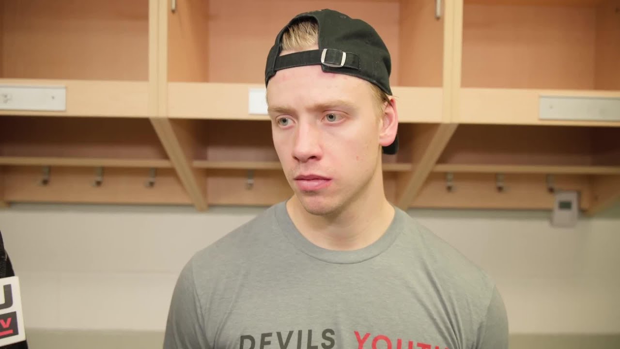 Bratt, Kovacevic and Keefe speak after the Devils loss in Ottawa