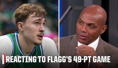‘HE IS READY’ 🔥 Chuck praises Cooper Flagg after his 49-point game | Inside The NBA