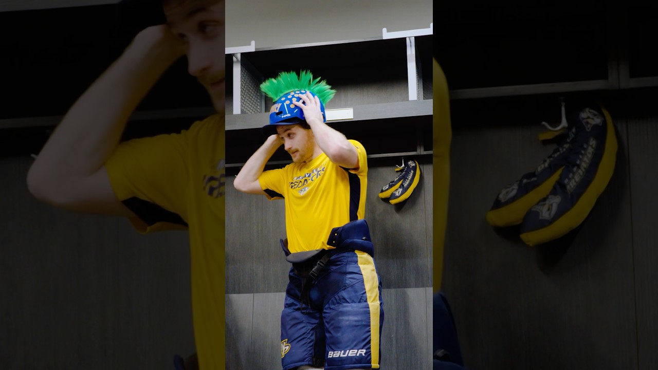 Came home with a W 😤 #predsnhl