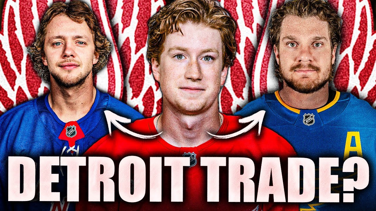 NATE DANIELSON TRADE TALK: DETROIT RED WINGS TRADE FOR ARTEMI PANARIN, ROBERT THOMAS?