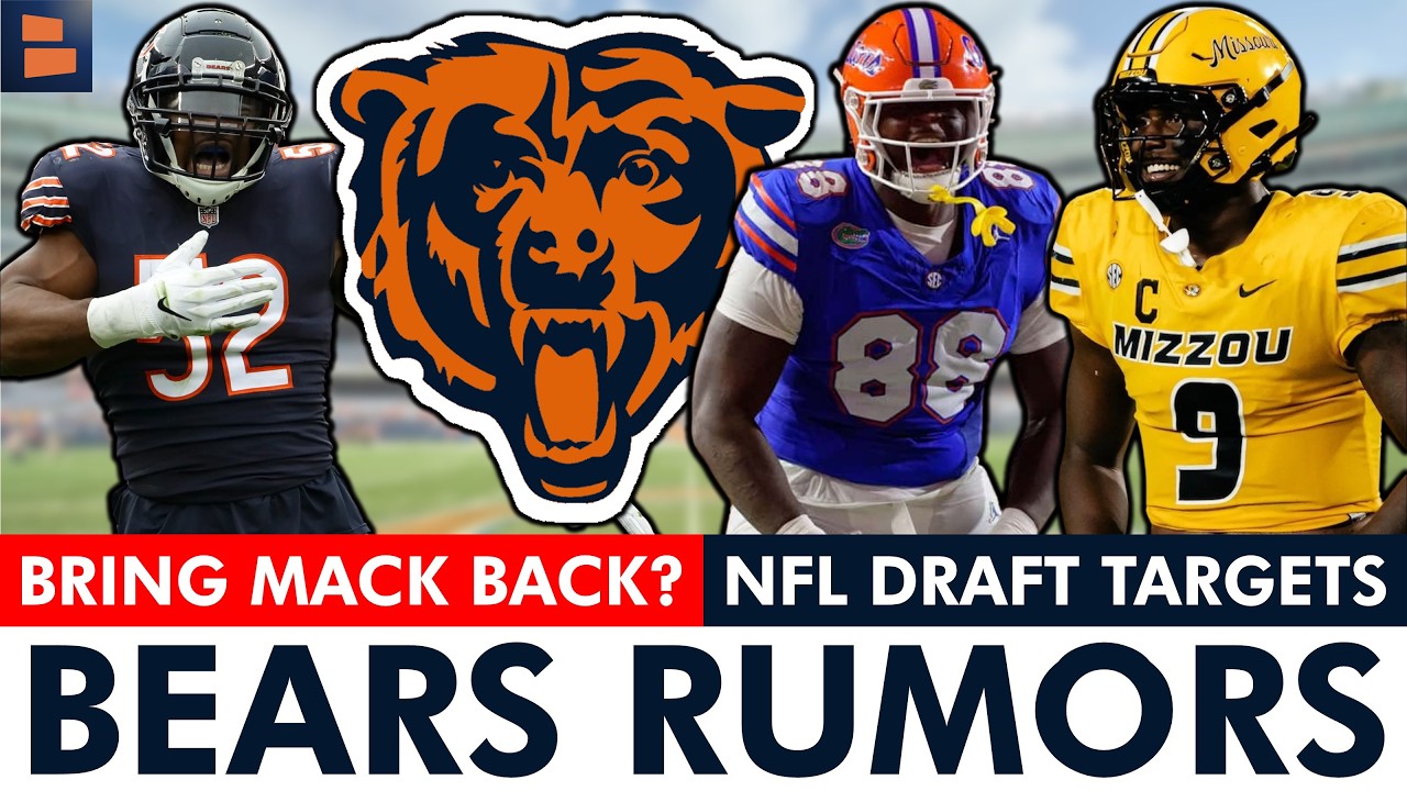 Chicago Bears Signing Khalil Mack? + Bears NFL Draft Rumors On Caleb Banks, TJ Parker & Zion Young