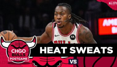 BULLS POSTGAME: Ayo Dosunmu Leads Shorthanded Bulls to WILD Win vs Heat | CHGO Bulls Podcast
