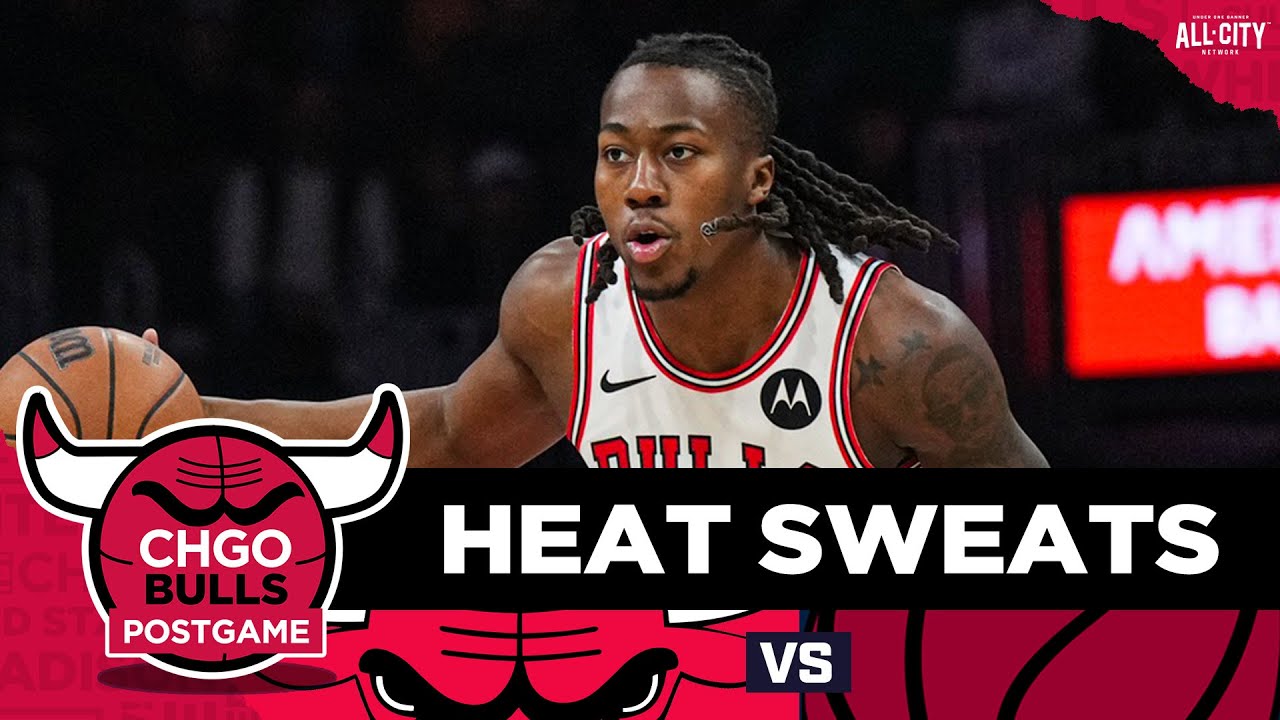 BULLS POSTGAME: Ayo Dosunmu Leads Shorthanded Bulls to WILD Win vs Heat | CHGO Bulls Podcast