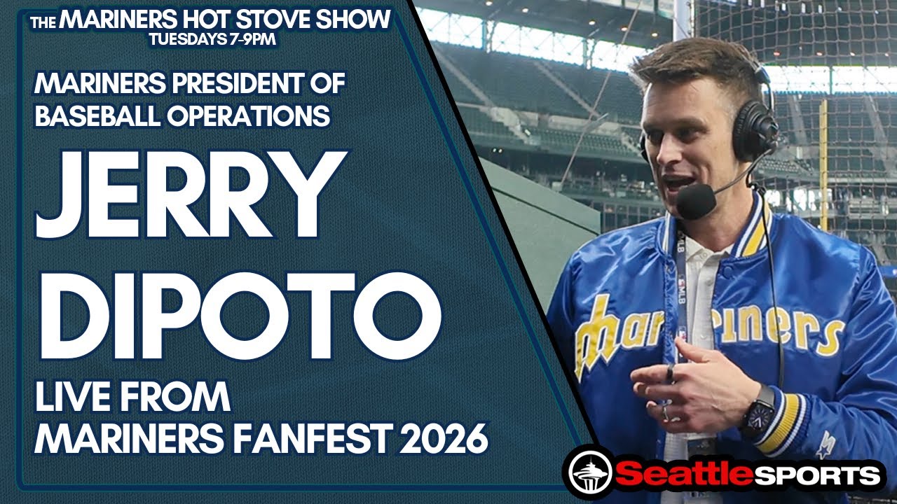 Jerry Dipoto on the #Mariners Offseason Moves & Young Player Development | Seattle Sports