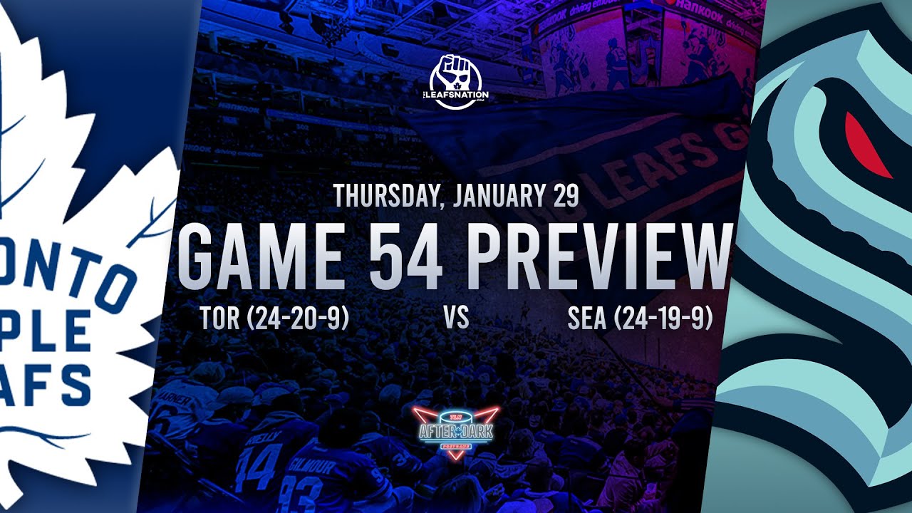 Toronto Maple Leafs vs Seattle Kraken Game 54 Preview: Lineups, Goaltenders, & Best Bets