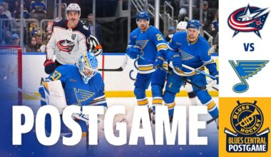 St Louis Blues Unable to Build Off Win, Fall to Columbus | Blues Central Postgame