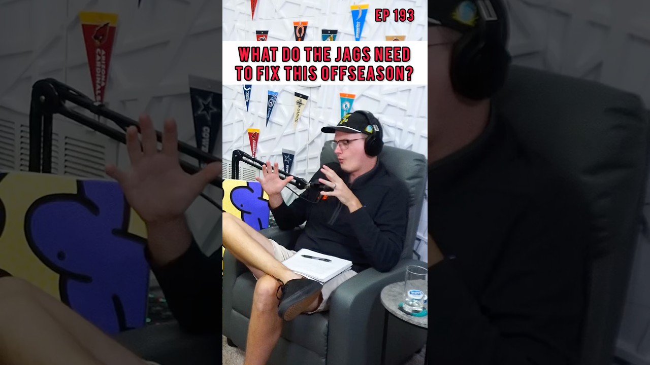 What do the ​⁠@jaguars need to fix this offseason?