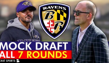 Baltimore Ravens 2026 NFL Mock Draft - All 7 Rounds: Olaivavega Ioane + R Mason Thomas