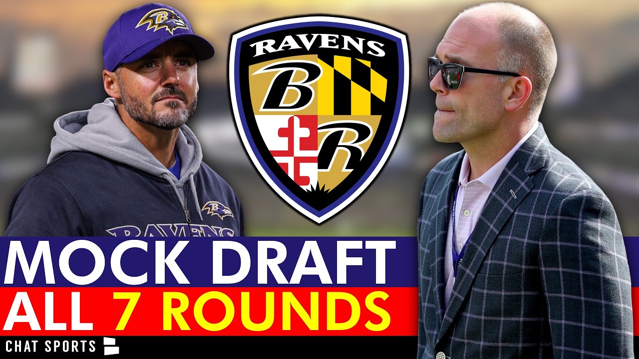 Baltimore Ravens 2026 NFL Mock Draft - All 7 Rounds: Olaivavega Ioane + R Mason Thomas